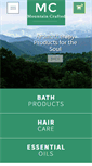 Mobile Screenshot of mountaincrafted.com